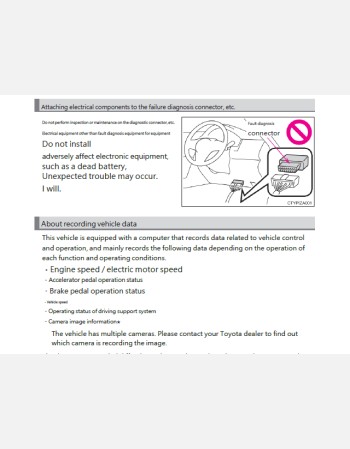 toyota sienta 2020-2021 owners manual in english
